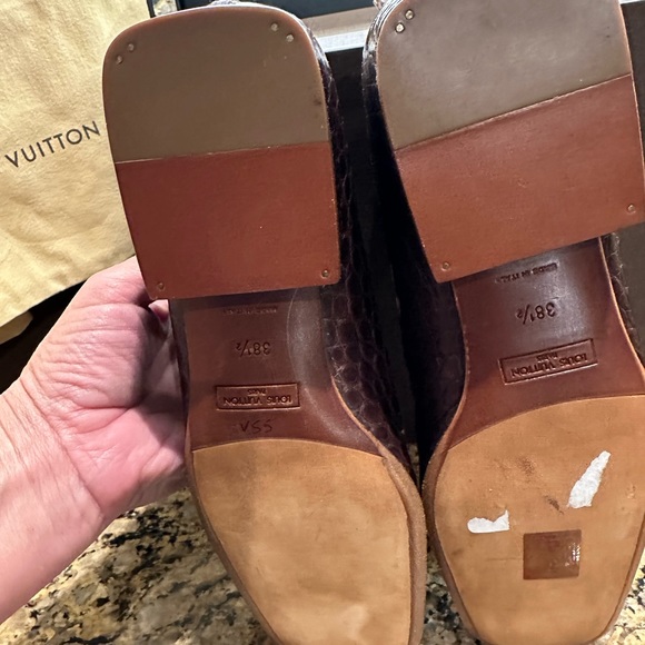 Louis Vuitton Alligator skin luxury ankle boots 38,5 NWT - Picture 5 of 12